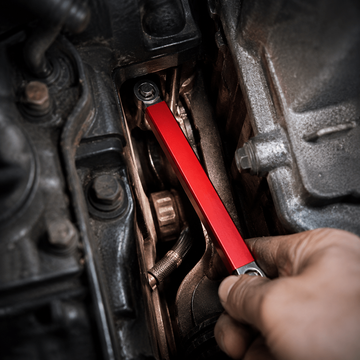 KnuckleSaver™ Offset Wrench - BrindleGoods