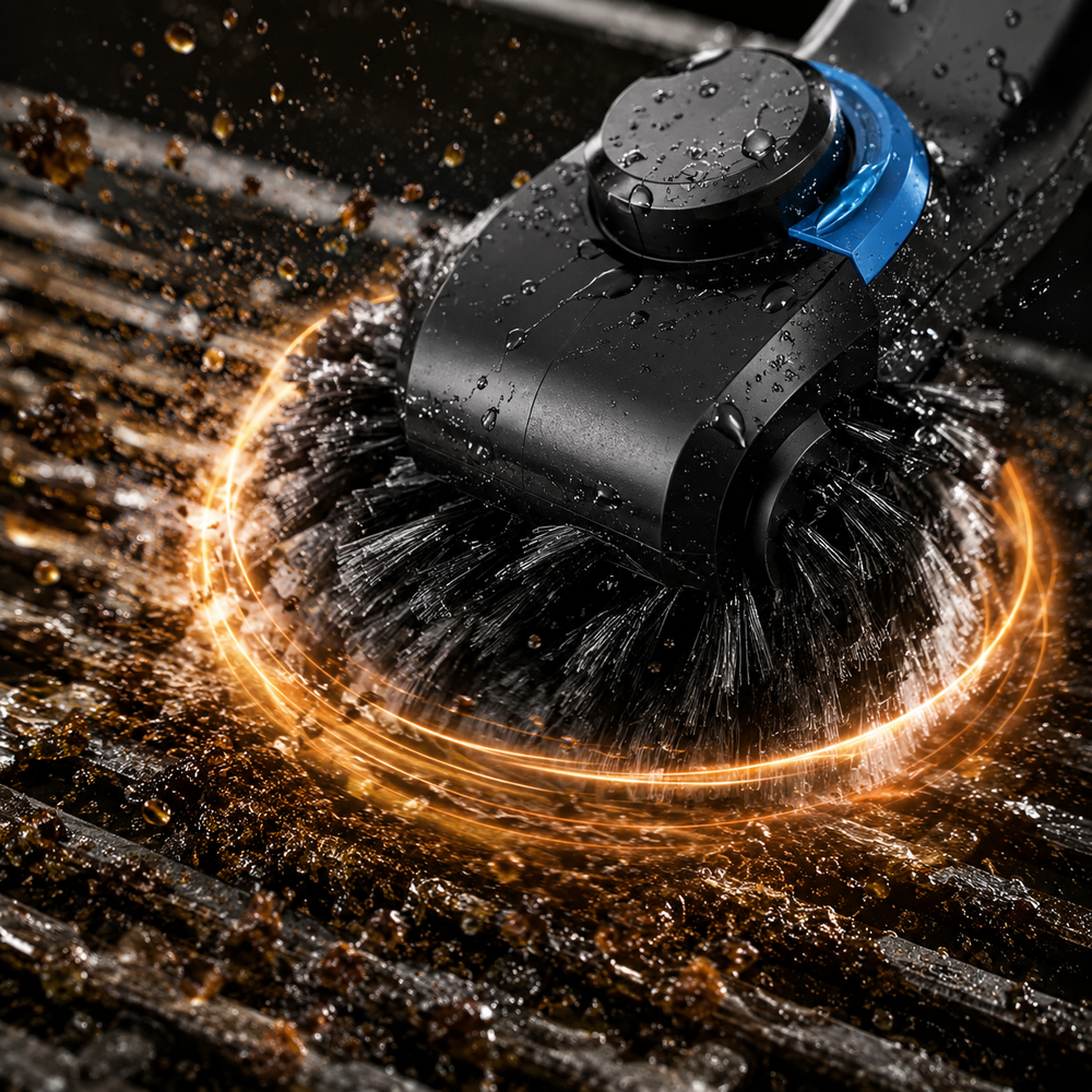 Eliminate Years of Caked-On Grease