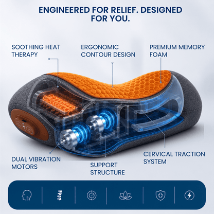 Cervia™ Cervical Traction Massager - BrindleGoods
