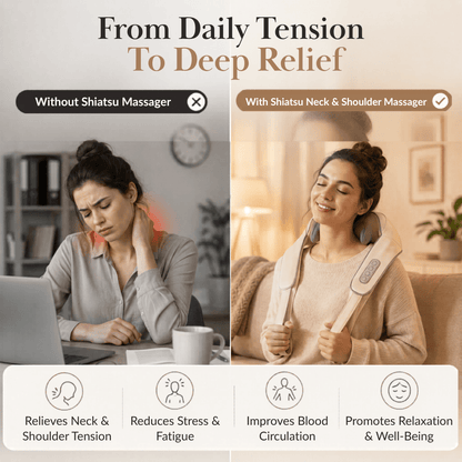 Cordless Neck And Shoulder Massager - BrindleGoods