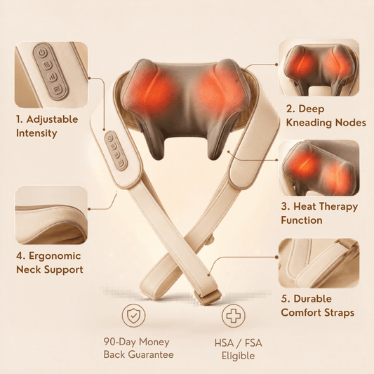 Cordless Neck And Shoulder Massager - BrindleGoods