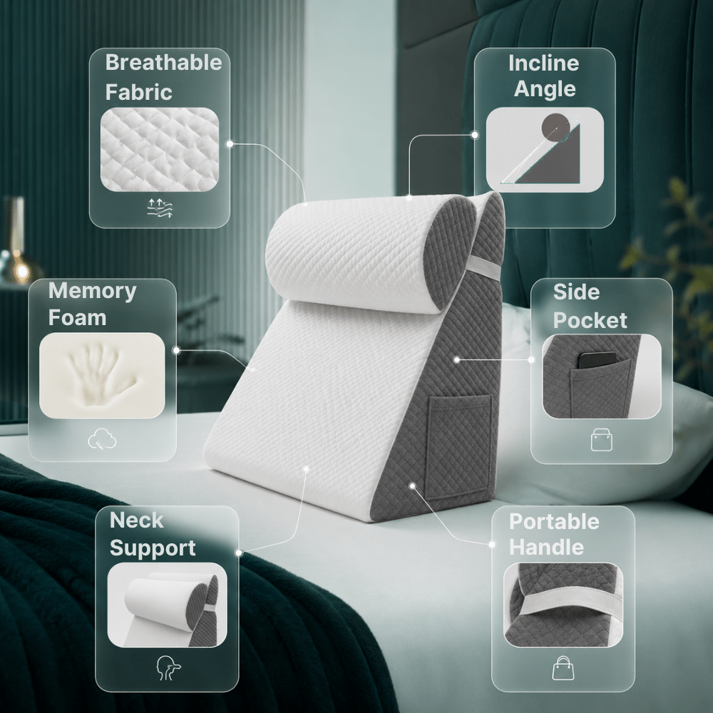 Hush™ Anti - Snoring Pillow - BrindleGoods