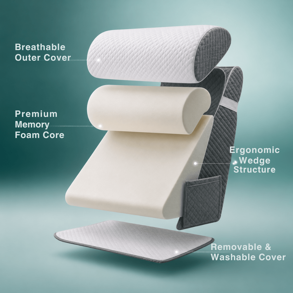 Hush™ Anti - Snoring Pillow - BrindleGoods
