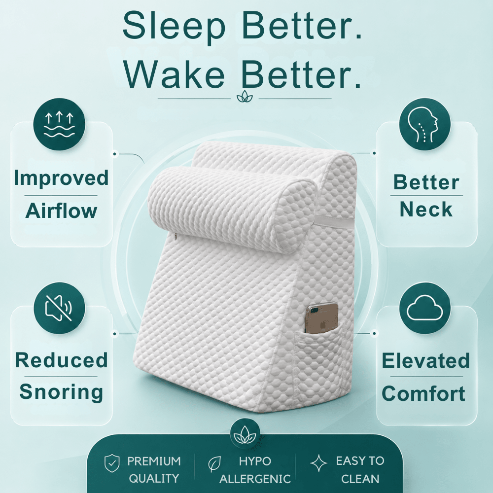 Hush™ Anti - Snoring Pillow - BrindleGoods