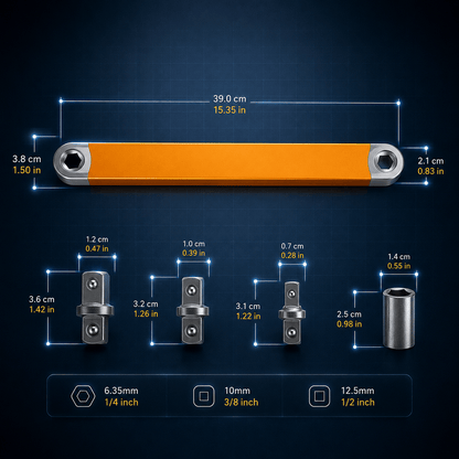 KnuckleSaver™ Offset Wrench - BrindleGoods