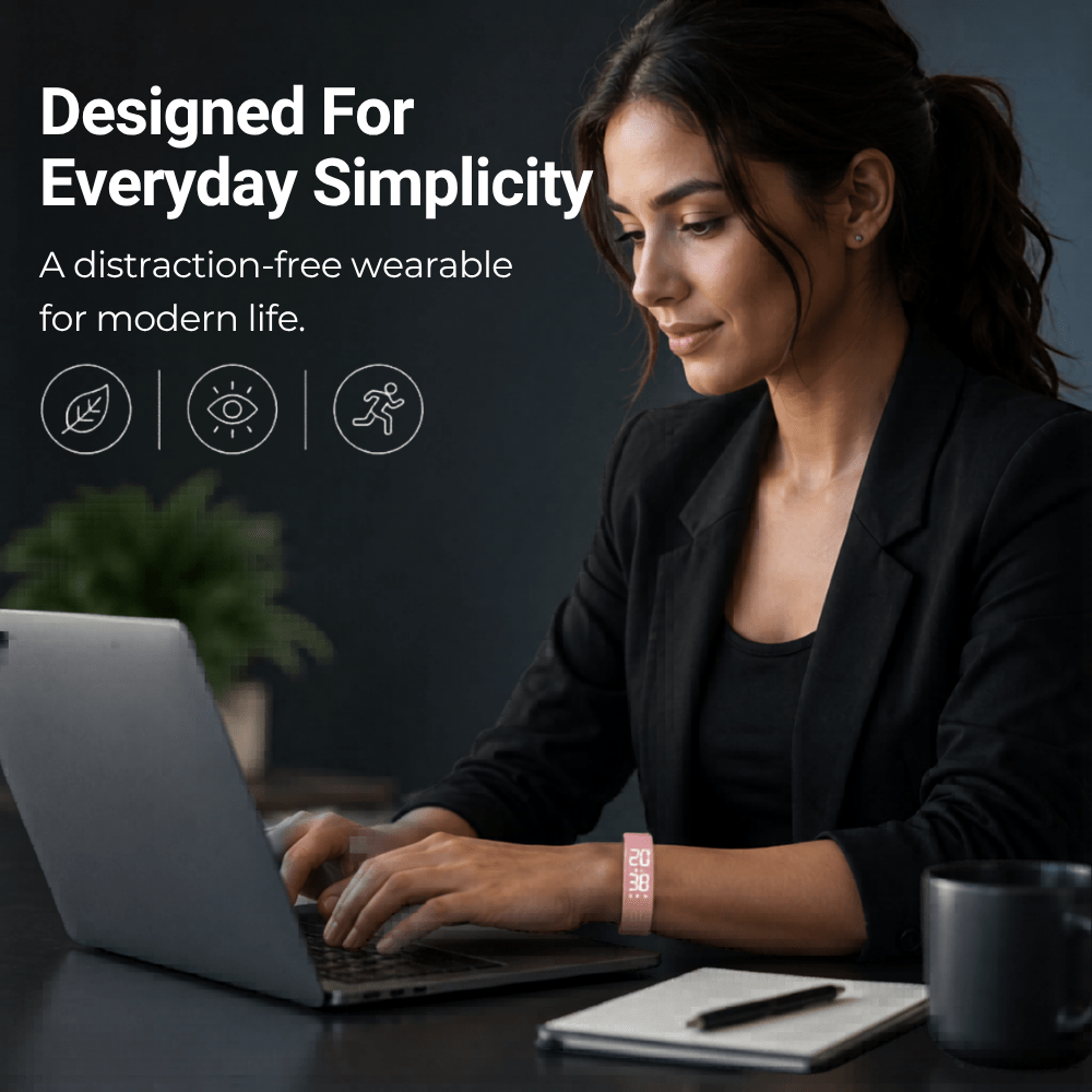 Minimalist Smart Bracelet Alarm Watch - BrindleGoods
