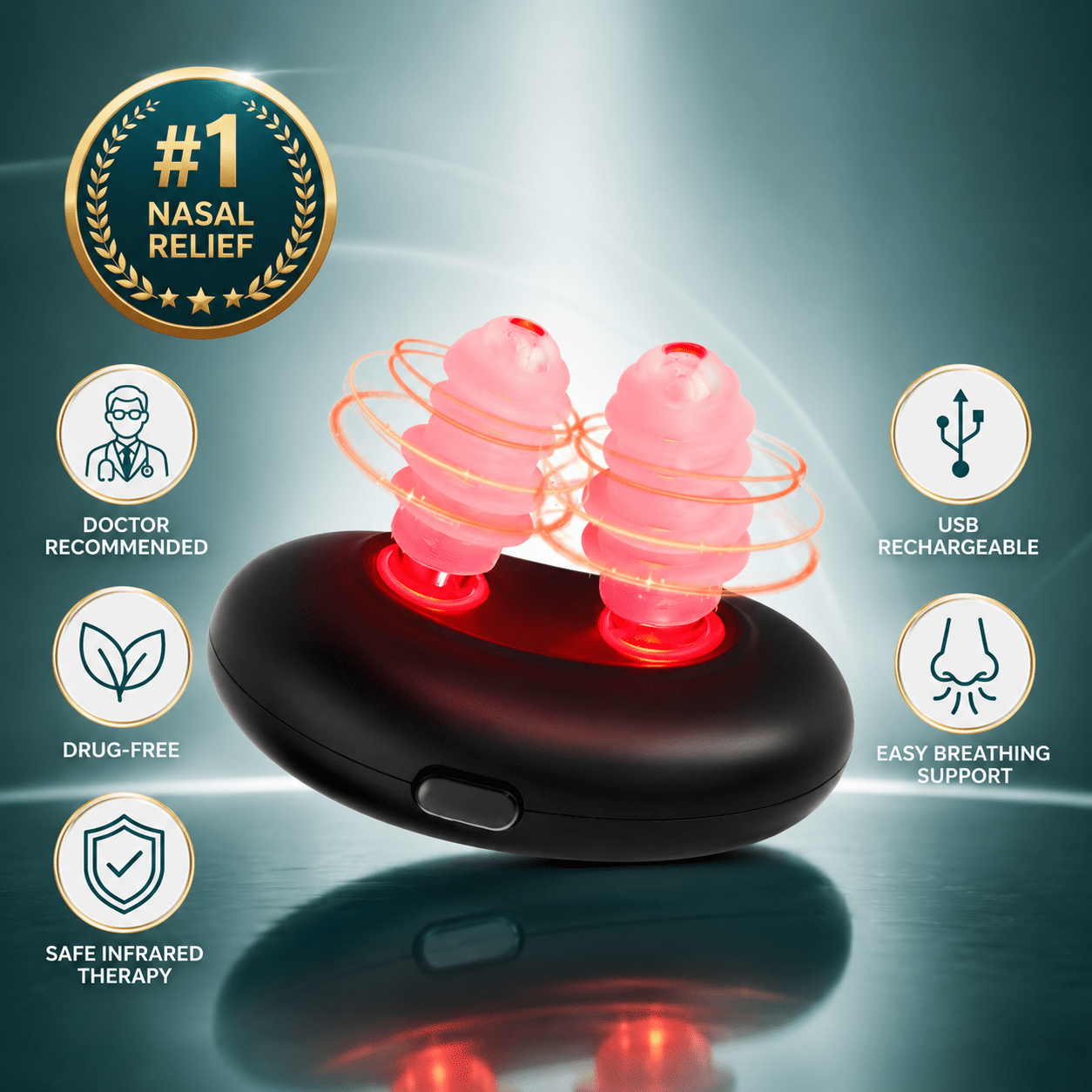Nuvaire™ Red Light Nasal Relief - BrindleGoods
