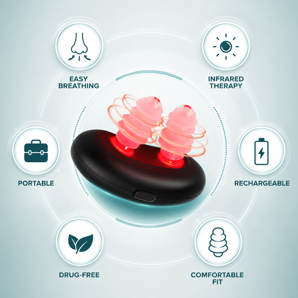 Nuvaire™ Red Light Nasal Relief - BrindleGoods